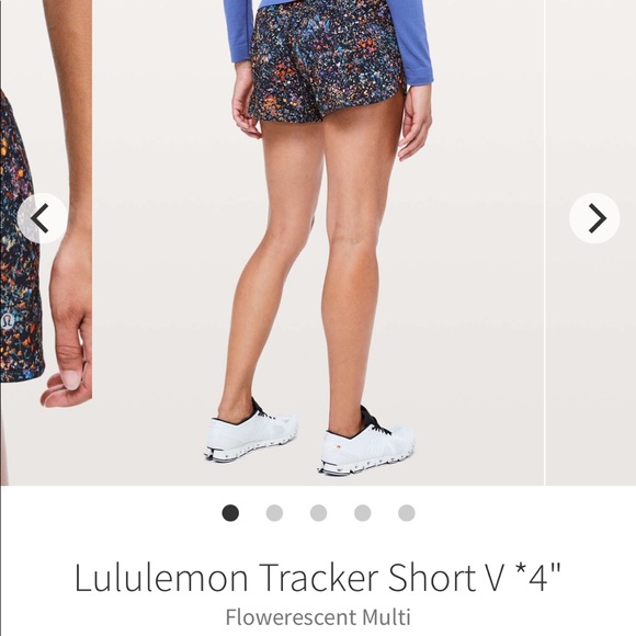 Lululemon size 4 tracker shorts - Picture 4 of 4